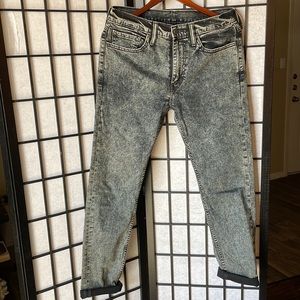 Levi’s 510 Men’s black acid wash jeans